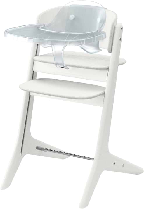 Стільчик для годування трансформер Cybex Lemo Platinum 3в1 White Wood (524001555)
